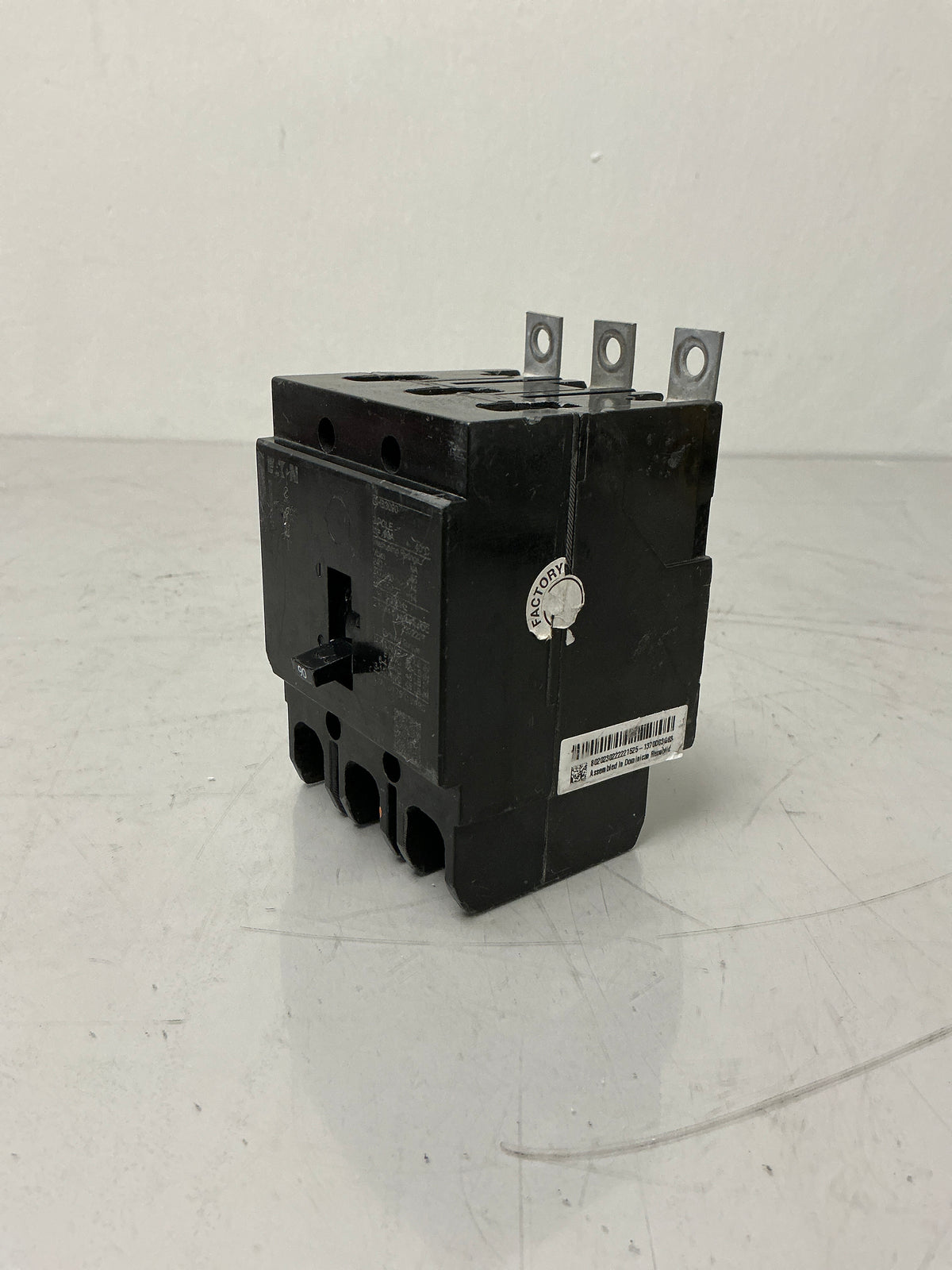Used Eaton GHB3090 3Pole, 90Amps, 480 Volts Circuit Breaker