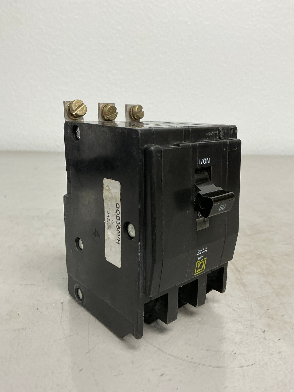 Used Square D QOB360VH 3 Pole, 60 Amps,240 Volts