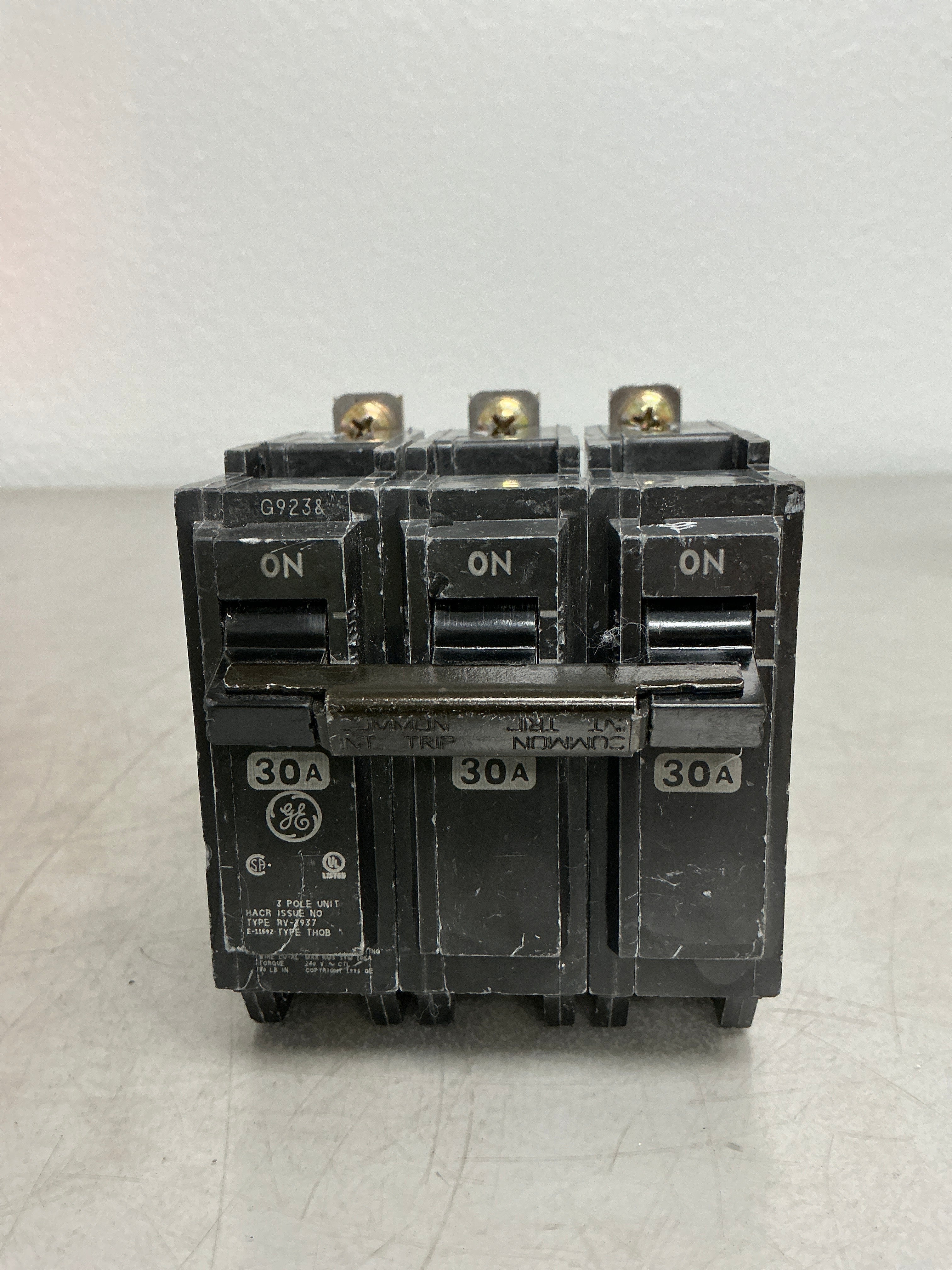 Used THQB32030 3 Pole, 30 Amps, 240 Volts
