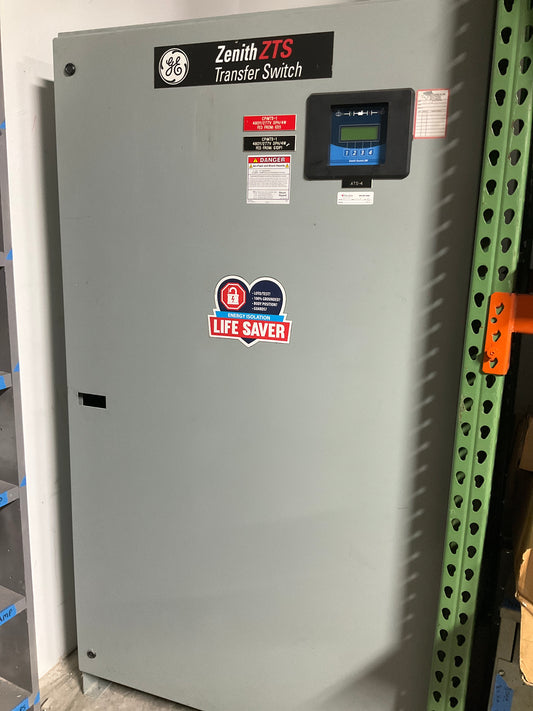 Used GE 600 Amp Non-Automatic Transfer Switch