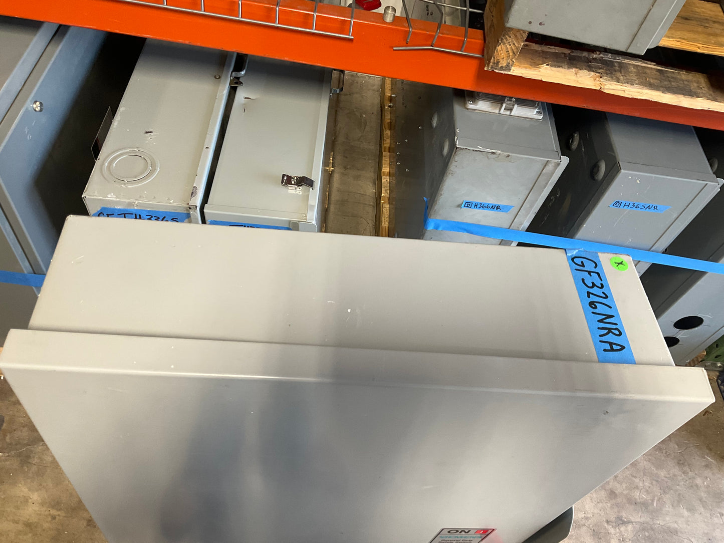 Used Siemens GF326NRA Disconnect 600 Amp 240 Volt Fusible Outdoor 3R