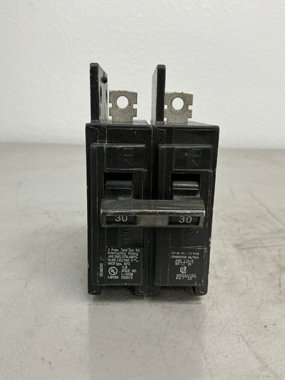 Used Siemens BQ2B030 2 Pole, 30 Amps, 240 Volts