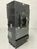 Used Square D LA 519568P28 3 Pole, 400 Amps, 600 Volts Circuit Breaker