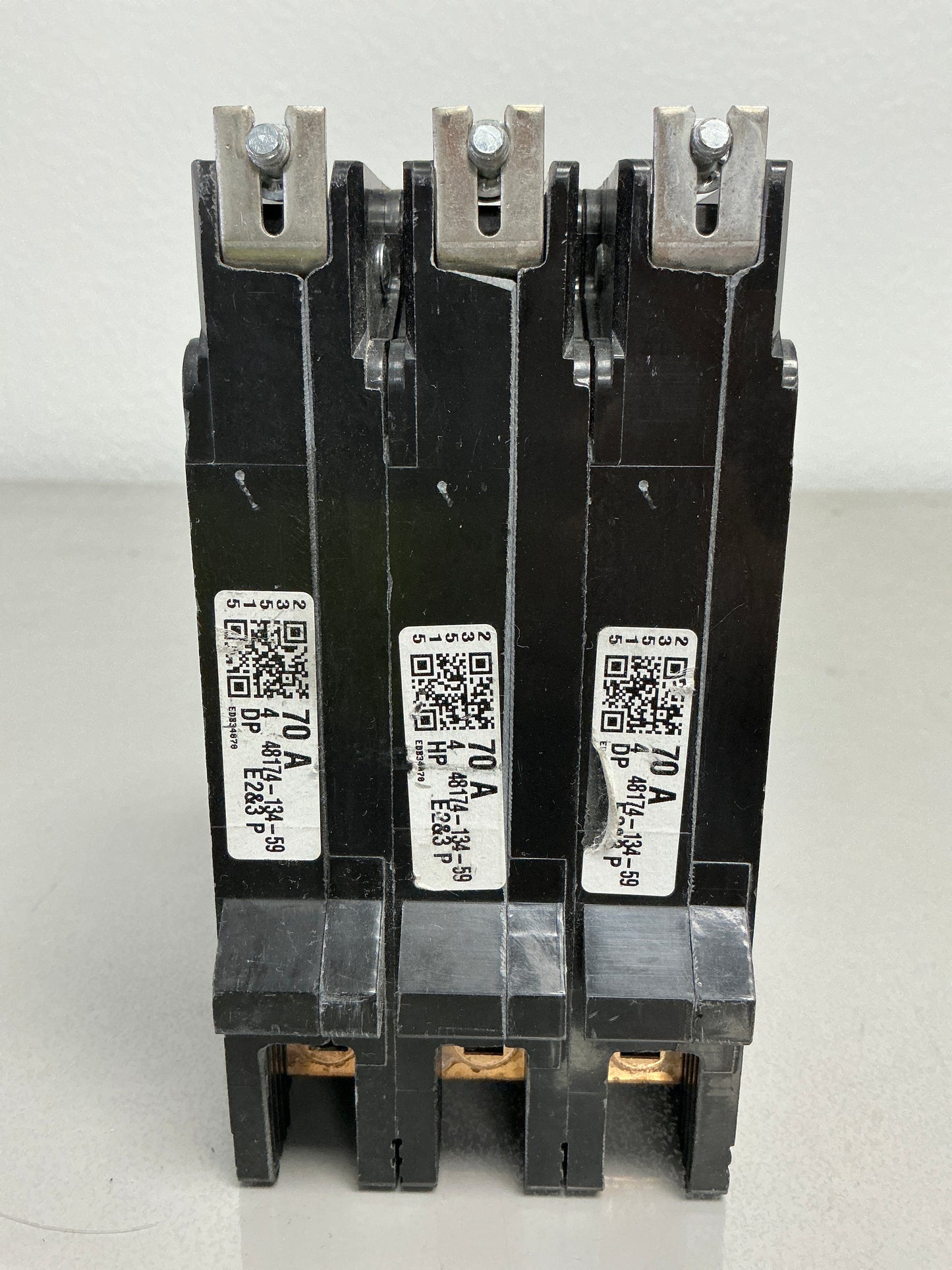 Used Square D EDB34070 3 Pole, 70 Amps, 480/277 Volts