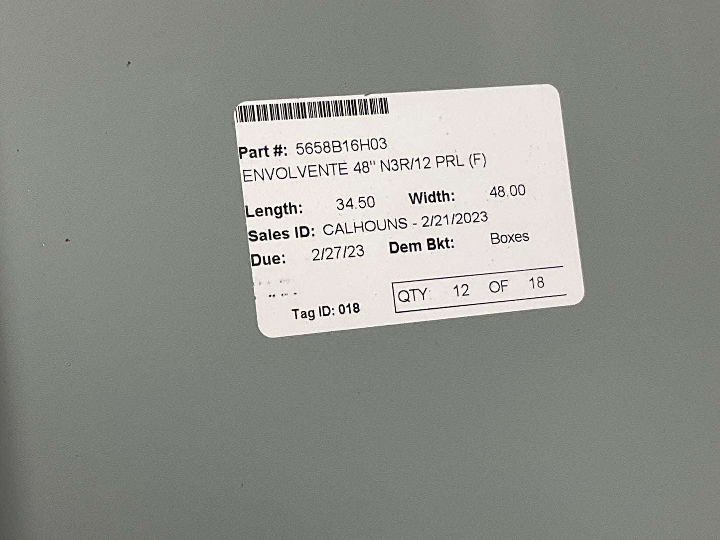 New Eaton 5658B16H03 3R Panelboard Enclosure (item#p12&13)