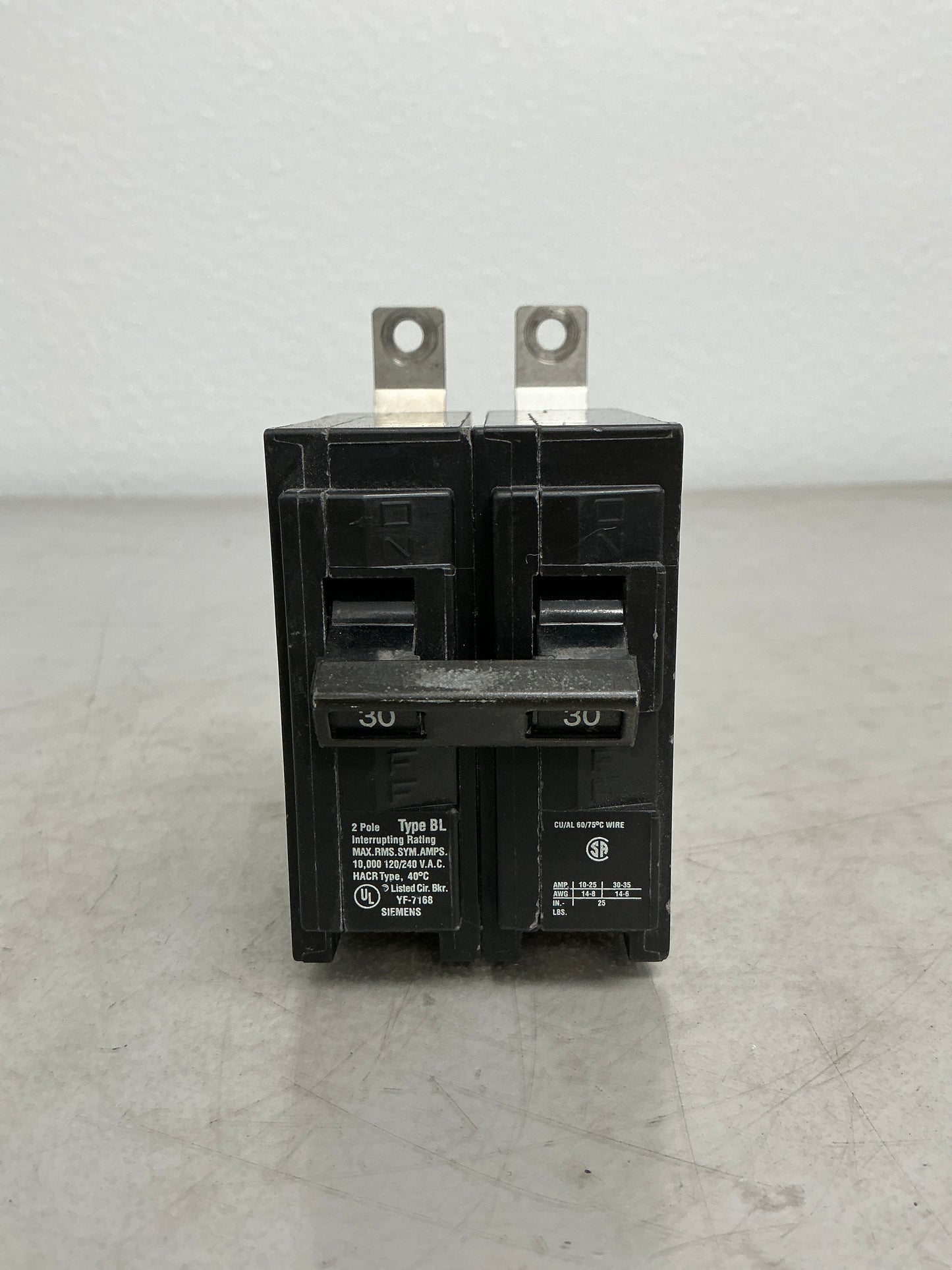 Used Siemens B230 2 Pole, 30 Amps, 240 Volts