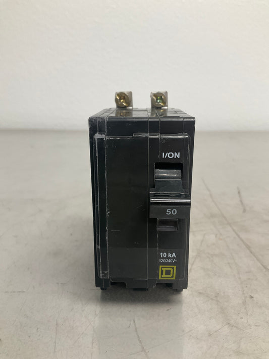 Used Square D QOB250 2 Pole, 50 Amps, 240 Volts