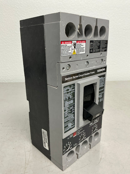 Used Siemens HFD63B250 3 Pole,  250 Amps, 480 Volts