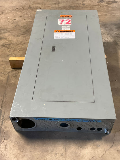 Used Square D Panelboard EHB Branch Breakers 480/277 Volt 30 Circuit (item#p7)