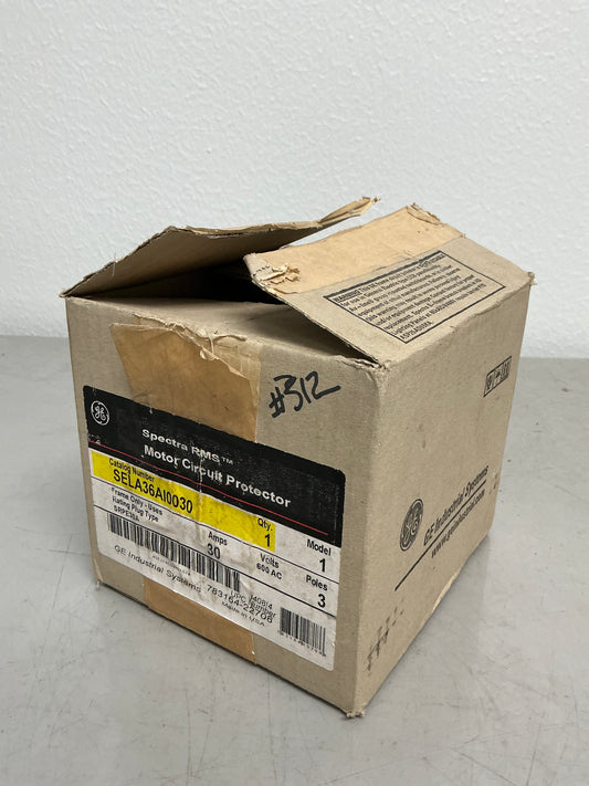 New SELA36AI0030 3 Pole, 30 Amps, 600 Volts