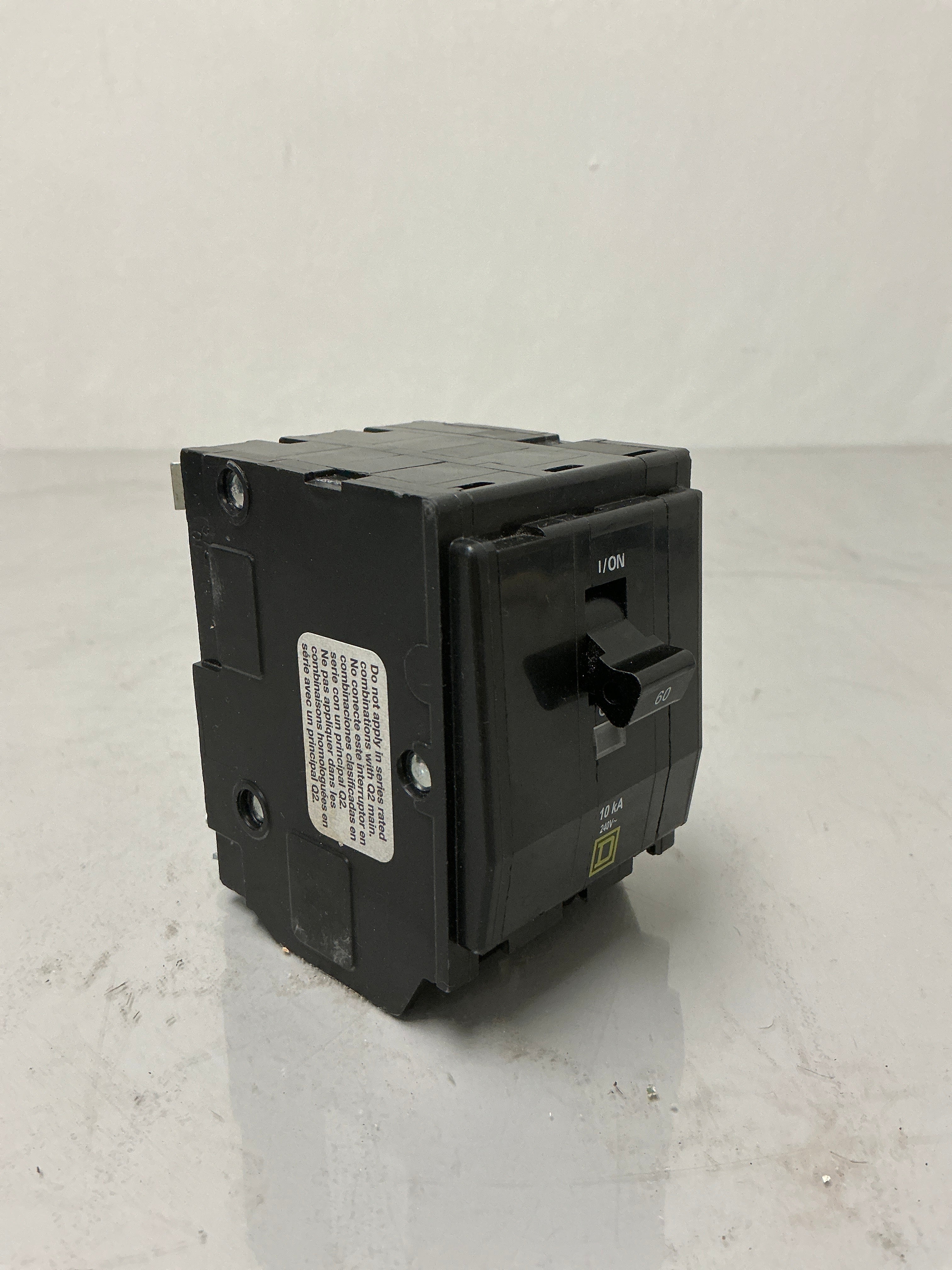 Used Square D QO360 3 Pole, 60 Amps, 240 Volts Circuit Breaker