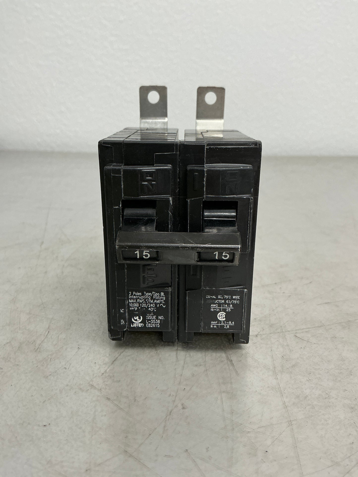 New Siemens B215 2 Pole, 15 Amps, 240 Volts