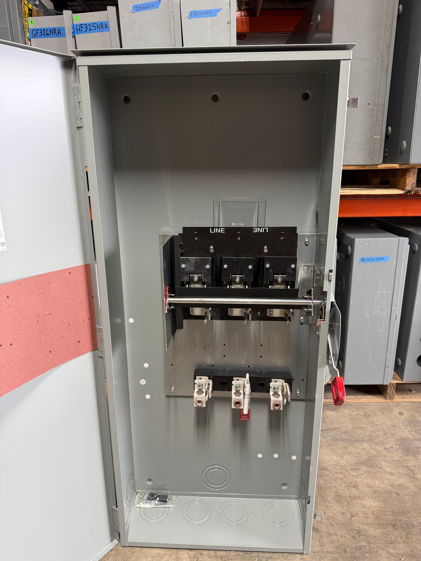 New TH3365R 400 Amps, 600 Volts, 3 Pole, Disconnect