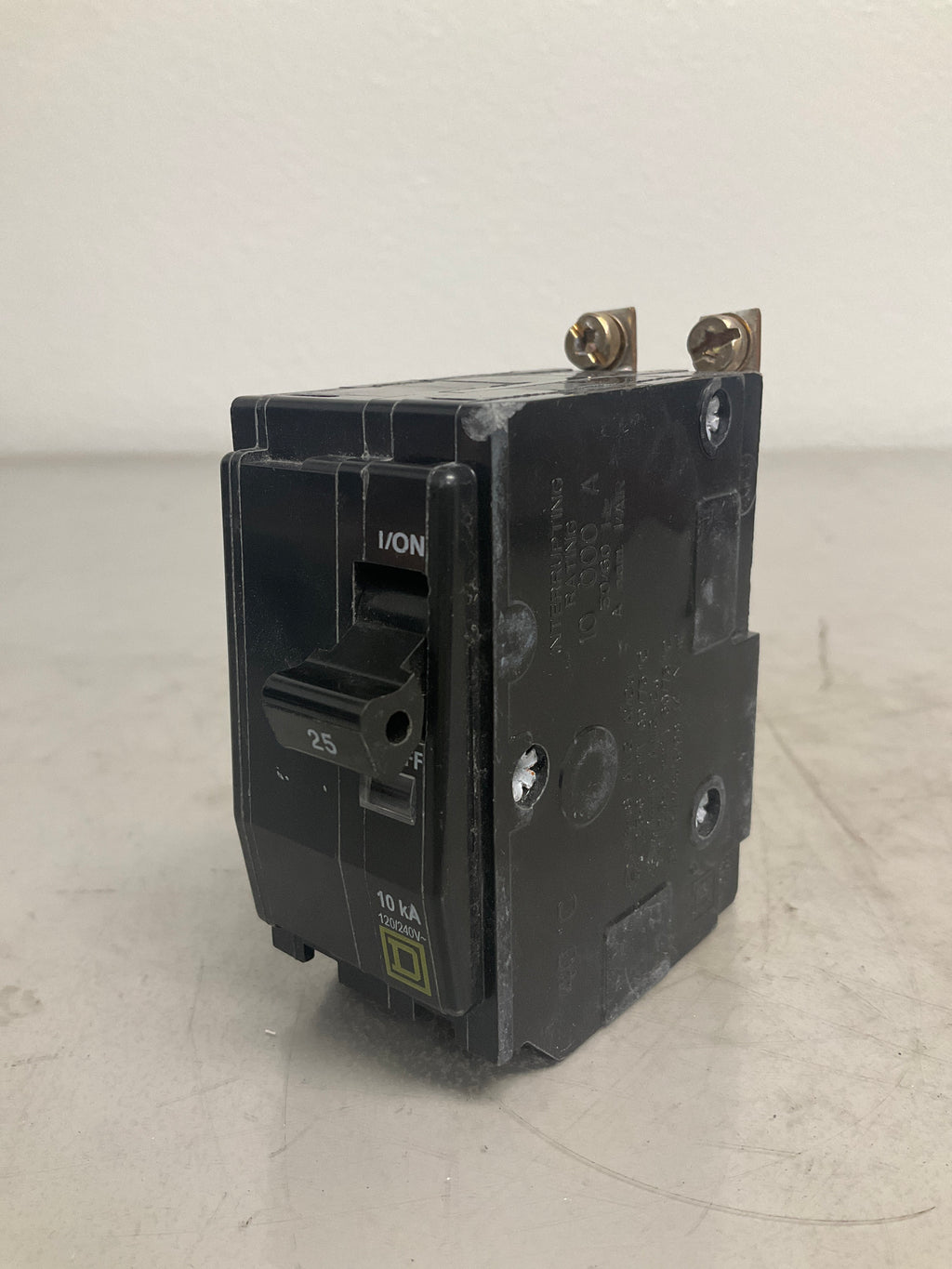 Used Square D QOB225 2 Pole, 25 Amps, 240 Volts