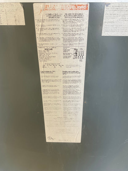 Used Square D H325NR Disconnect 400 Amp 240 Volt Fusible Outdoor