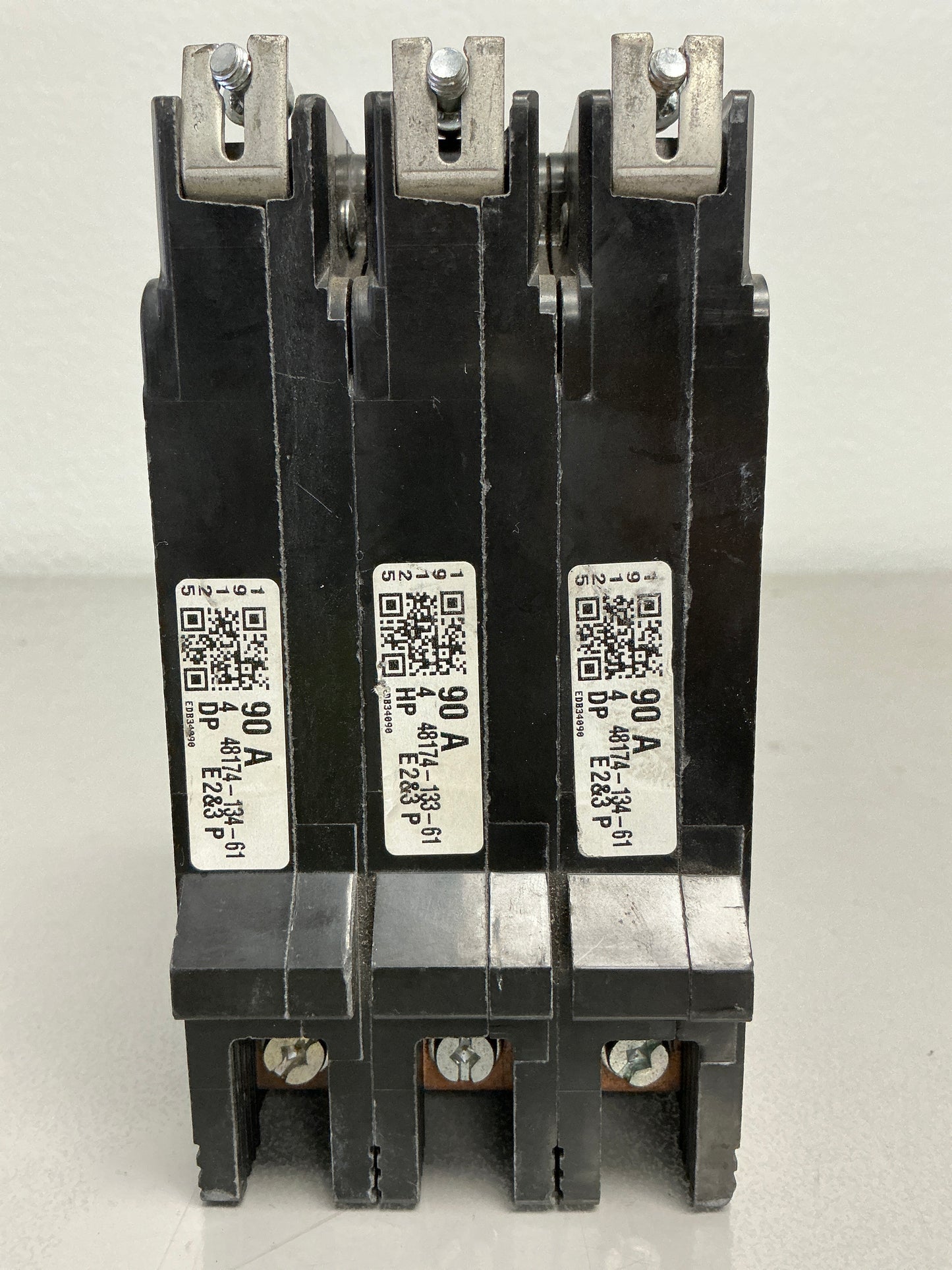 Used Square D EDB34090 3 Pole, 90 Amps, 480/277 Volts
