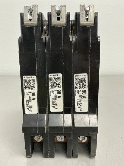 Used Square D EDB34090 3 Pole, 90 Amps, 480/277 Volts
