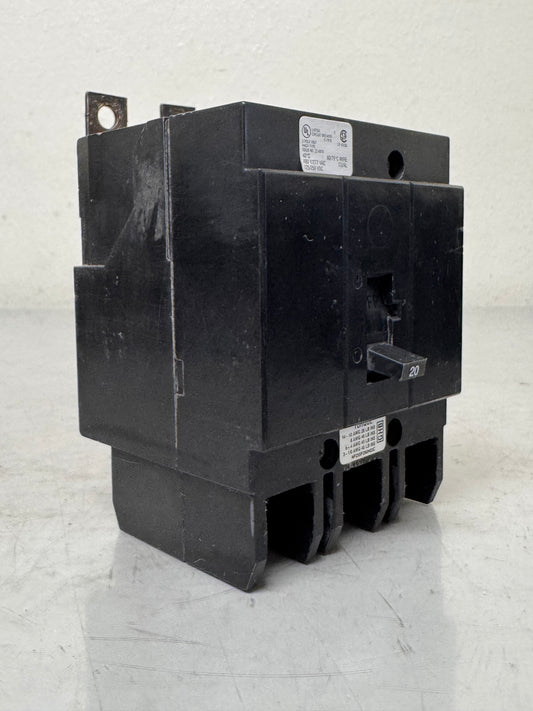 New Cutler Hammer GHB3020 20 Amp, 3 Pole, 480 Volt Breaker