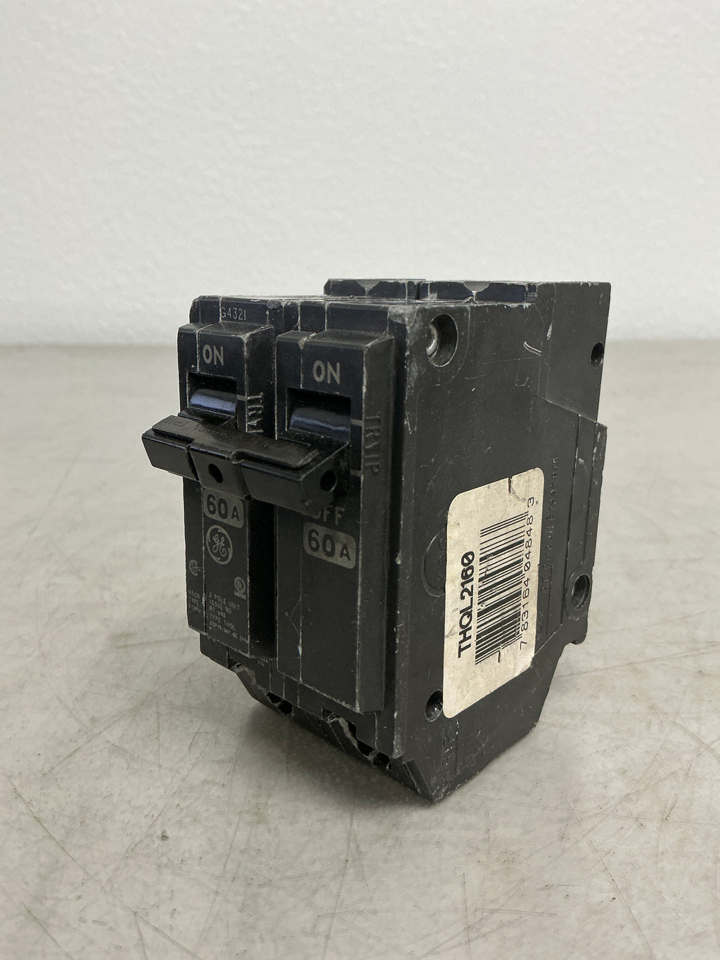 Used THQL2160 2 Pole, 60 Amps, 240 Volts