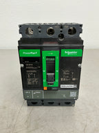 Used Square D HDL36150 3 Pole, 150 Amps, 600 Volts Circuit Breaker