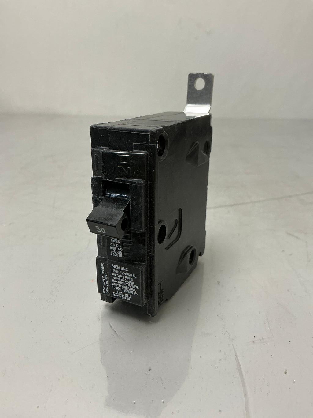 New Siemens B130 1 Pole, 30 Amps, 240 Volts Circuit Breaker