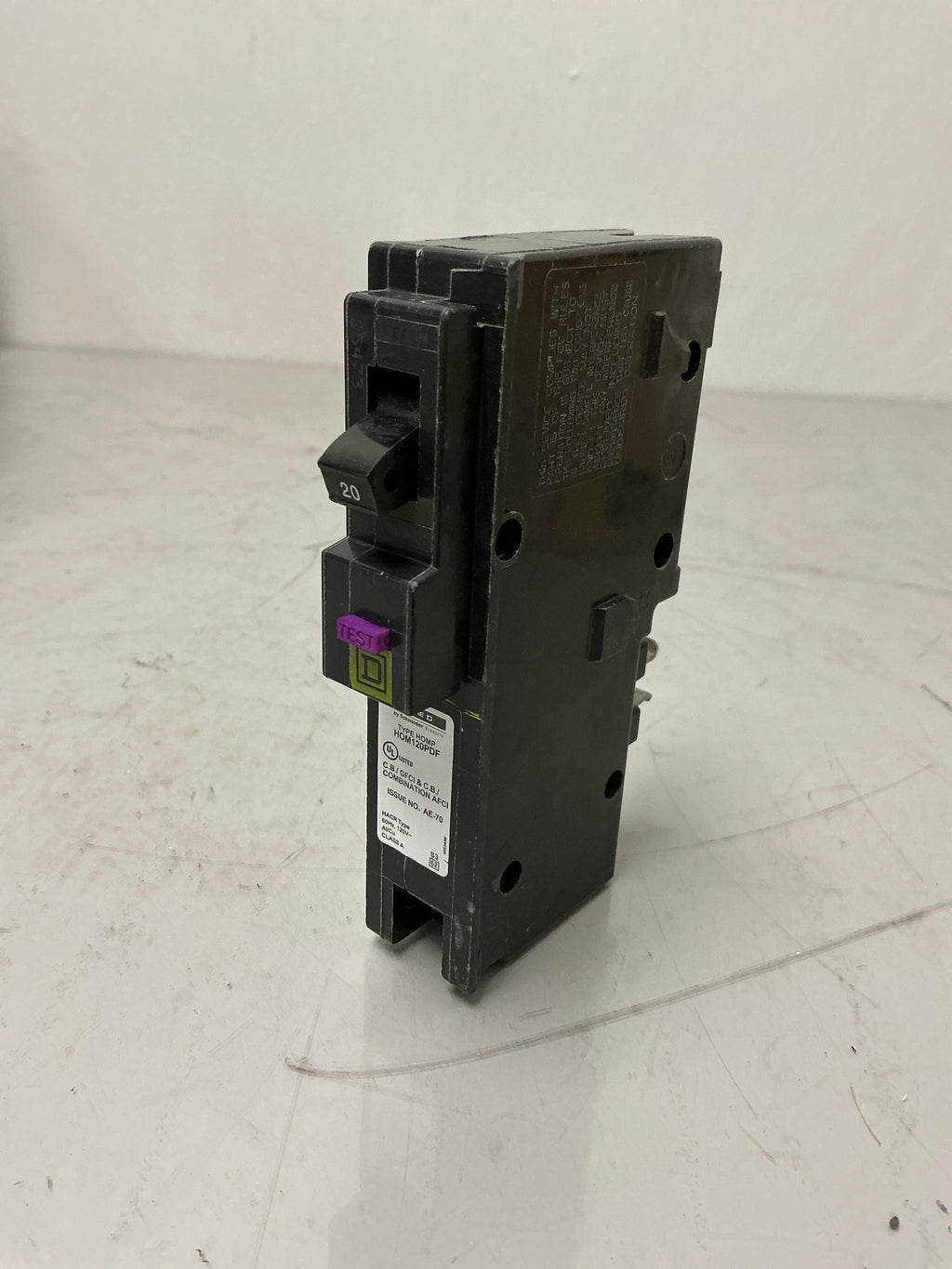 New Square D HOM120PDF 1 Pole, 20 Amps, 120 Volts Circuit Breaker
