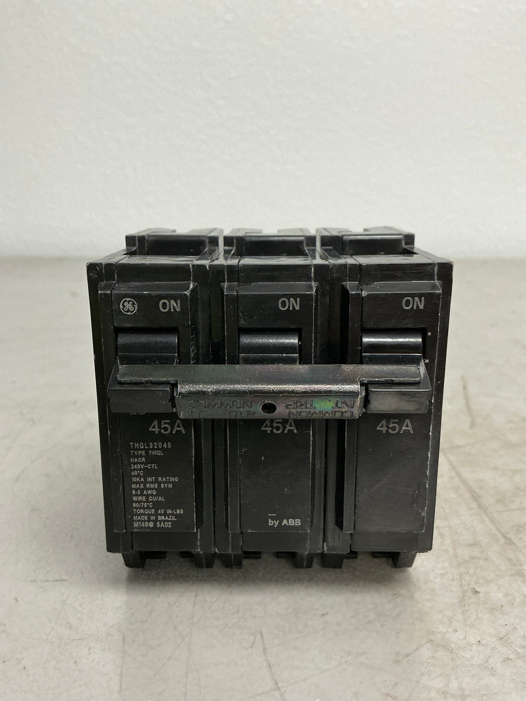 Used THQL32045 3 Pole, 45 Amps, 240 Volts