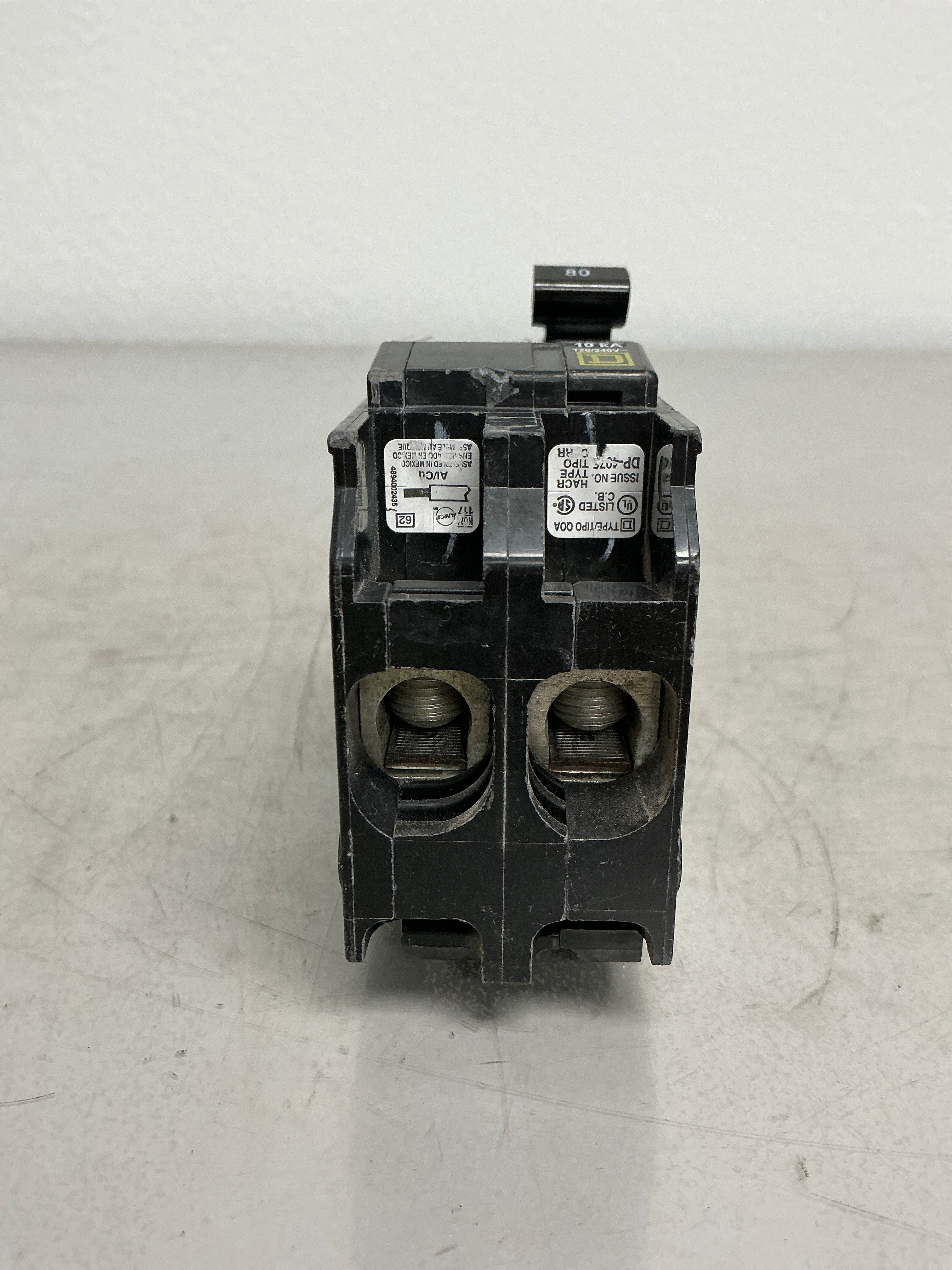 Used Square D QO280 2 Pole, 80 Amps, 240 Volts