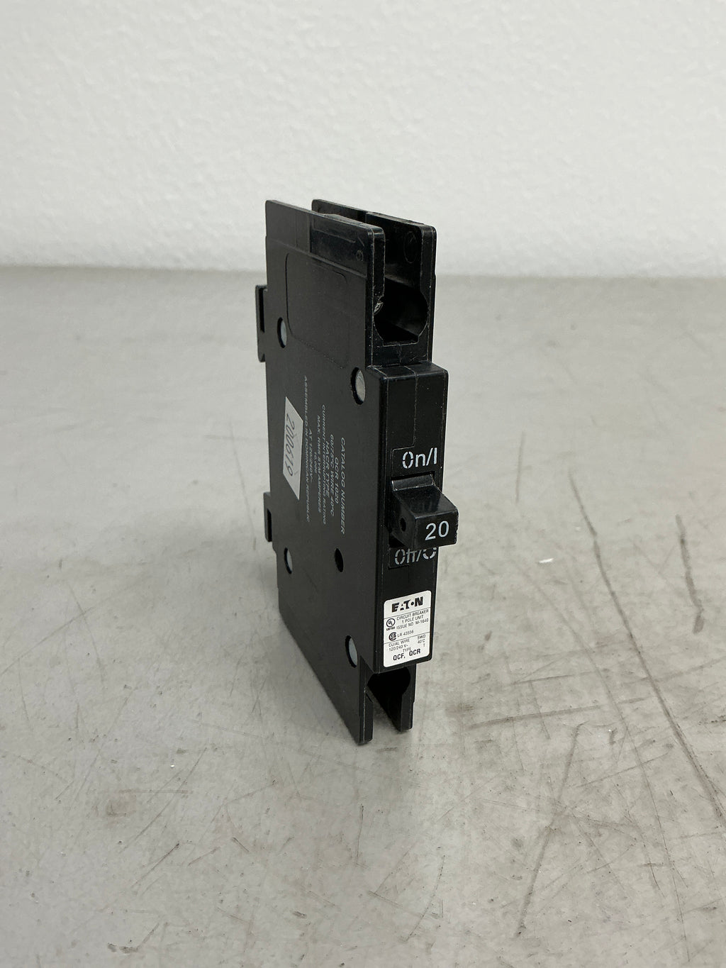 New Eaton QCR1020 1 Pole, 20 Amps, 240 Volts