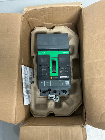 New Square D HDA36100 3 Pole, 100 Amps, 600 volts