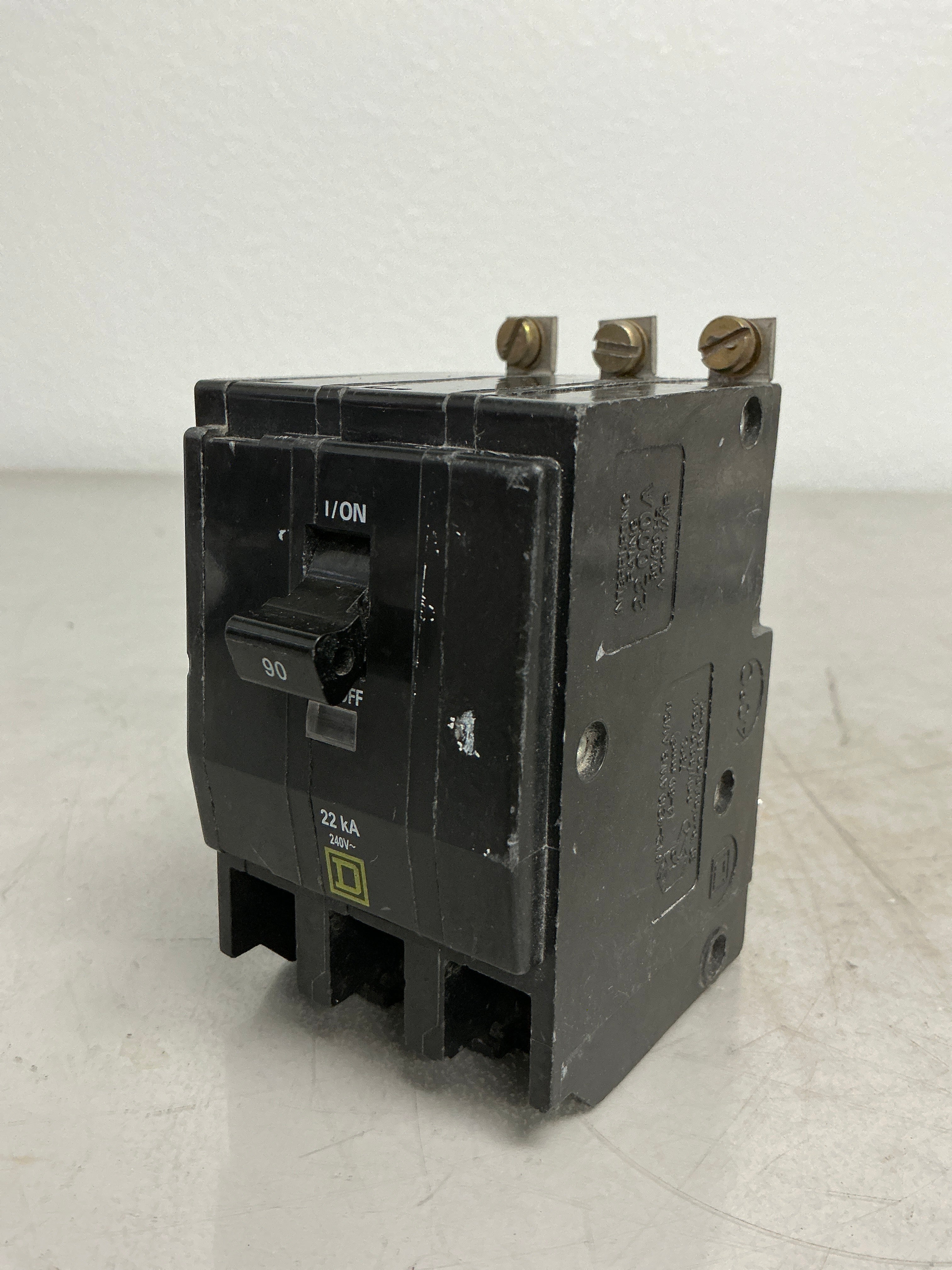 Used Square D QOB390VH 3 Pole, 90 Amps, 240 Volts