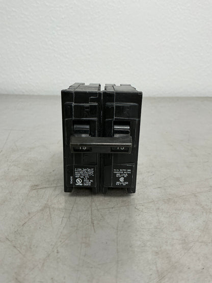 Used Siemens Q215 2 Pole, 15 Amps, 240 Volts