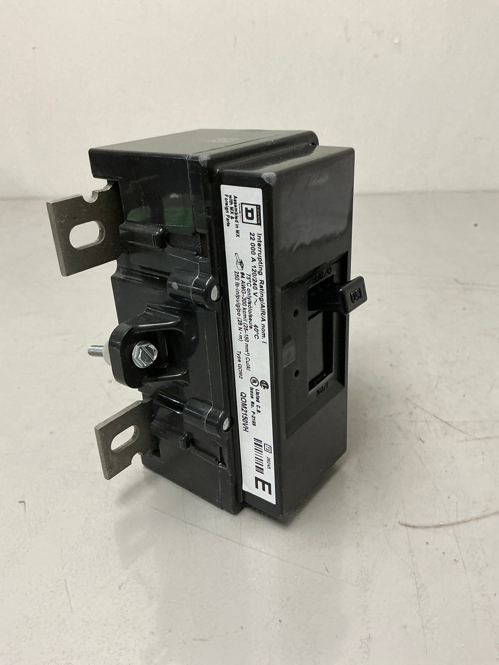 New Square D QOM2150VH 2 Pole, 150 Amps, 240 Volts Circuit Breaker