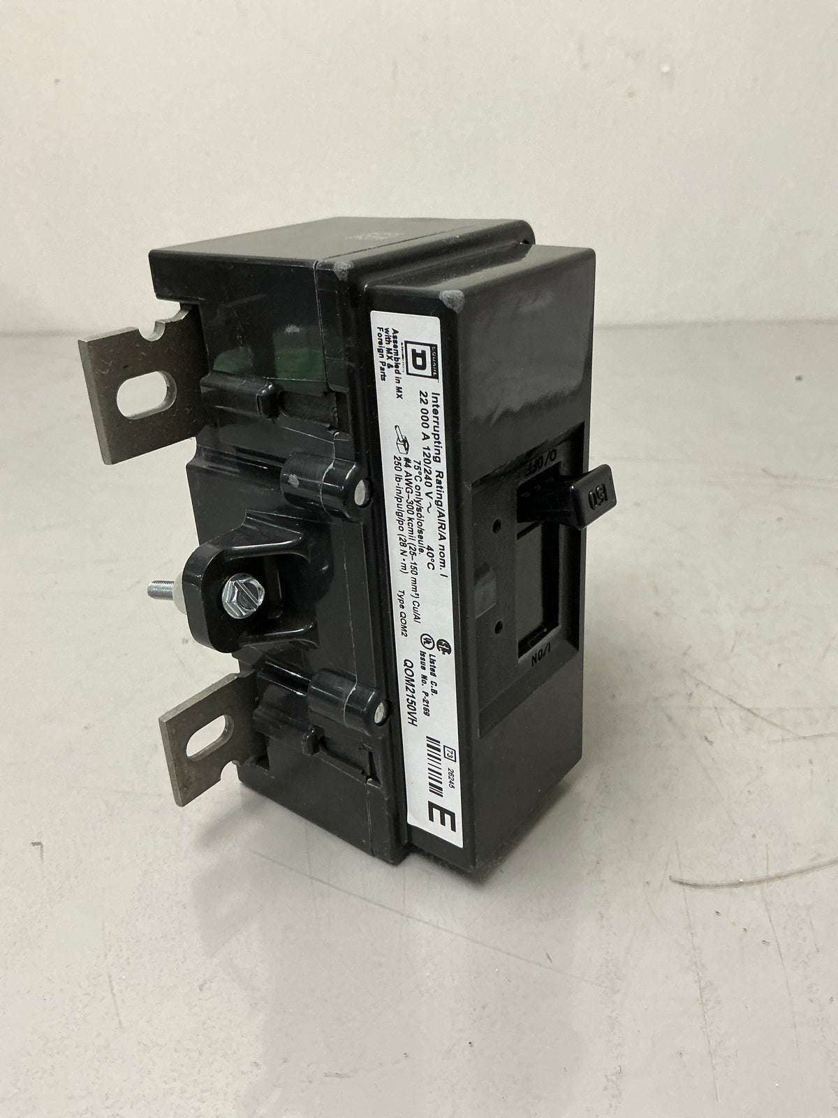New Square D QOM2150VH 2 Pole, 150 Amps, 240 Volts Circuit Breaker
