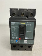 Used Square D JGL36250 3 Pole, 250 Amps, 480 Volts