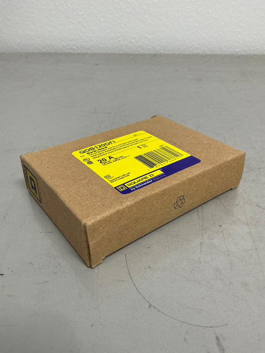 New Square D QOB120GFI 1 Pole, 20 Amps, 120 Volts