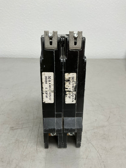 Used Square D EDB24050 2 Pole, 50 Amps, 480 Volts