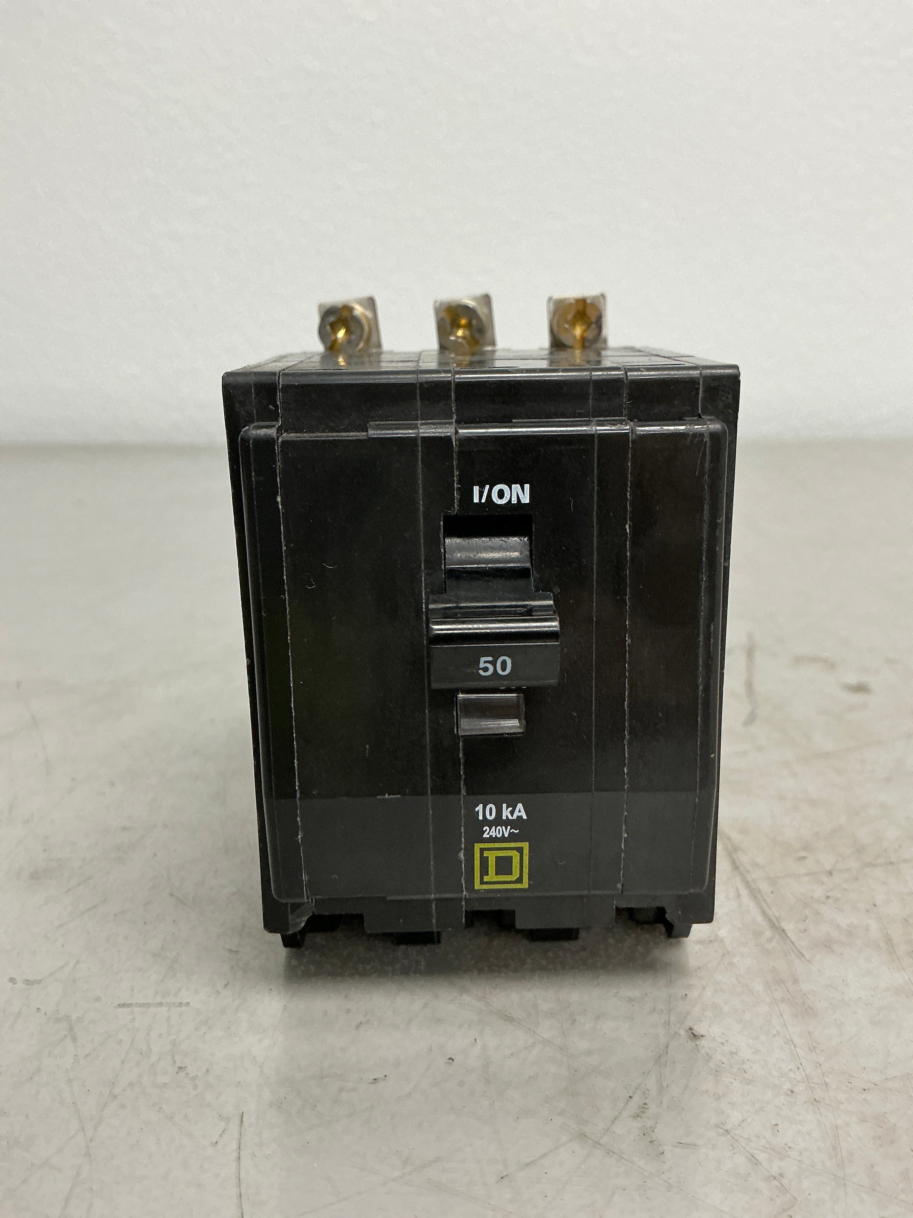 Used Square D QOB350 3 Pole, 50 Amps, 240 Volts