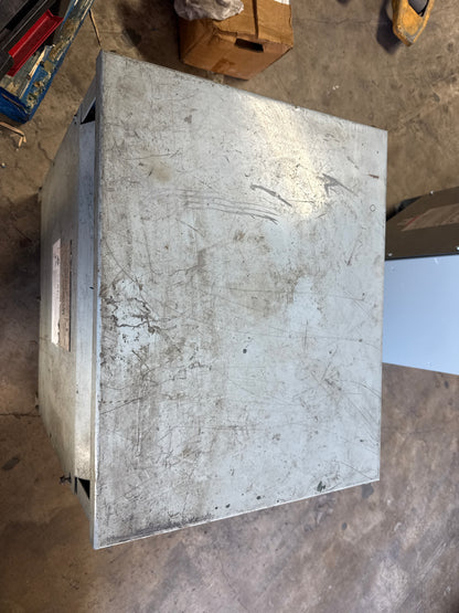 15 KVA Transformer, Primary 480, Seconday 208/120 Volts (item#t1)