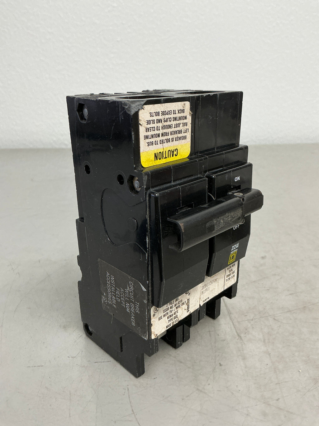Used Square D QOB2150VH 2 Pole, 150 Amps, 240 Volts