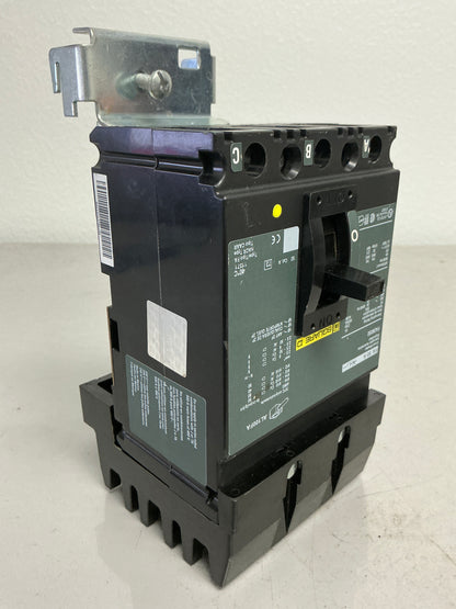 Used Square D FA36050 3 Pole, 50 Amps, 600 Volt