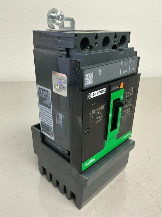 Used Square D HDA36070 3 Pole, 70 Amps, 600 Volts