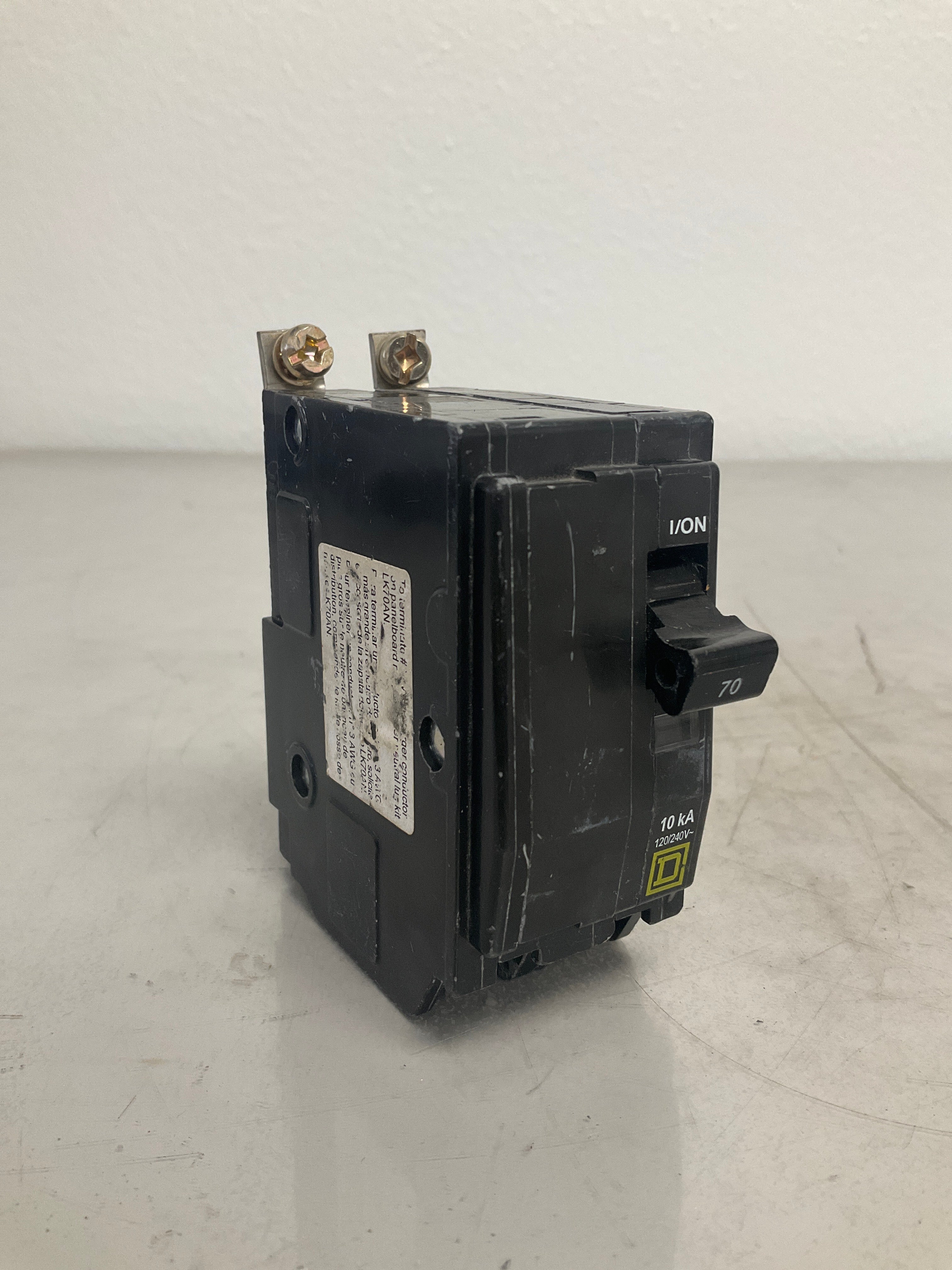 Used Square D QOB270 2 Pole, 70 Amps, 240 Volts