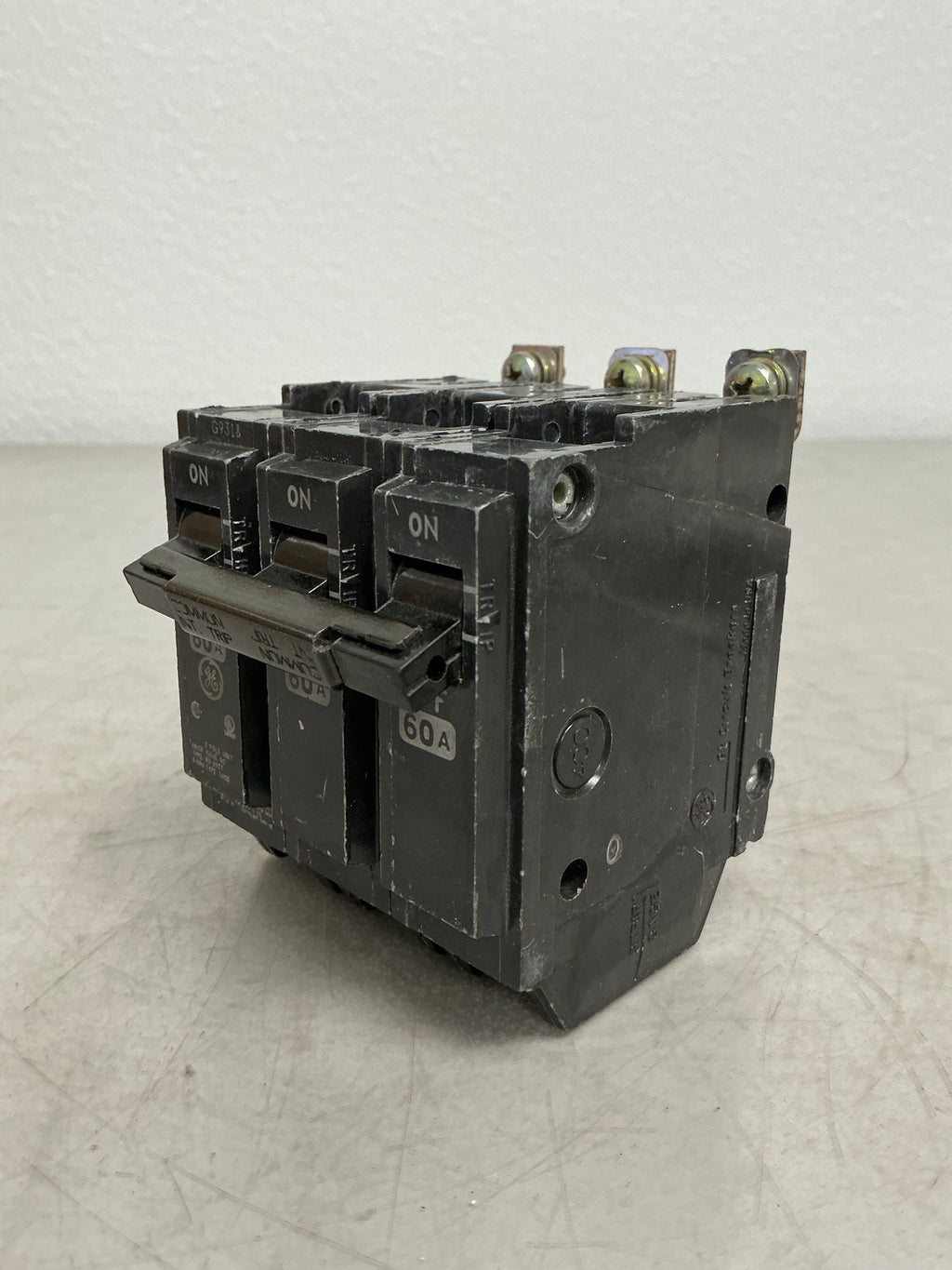 Used THQB32060 3 Pole, 60 Amps, 240 Volts