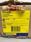 New Square D EGB34040 3 Pole, Amps, 480 Volts