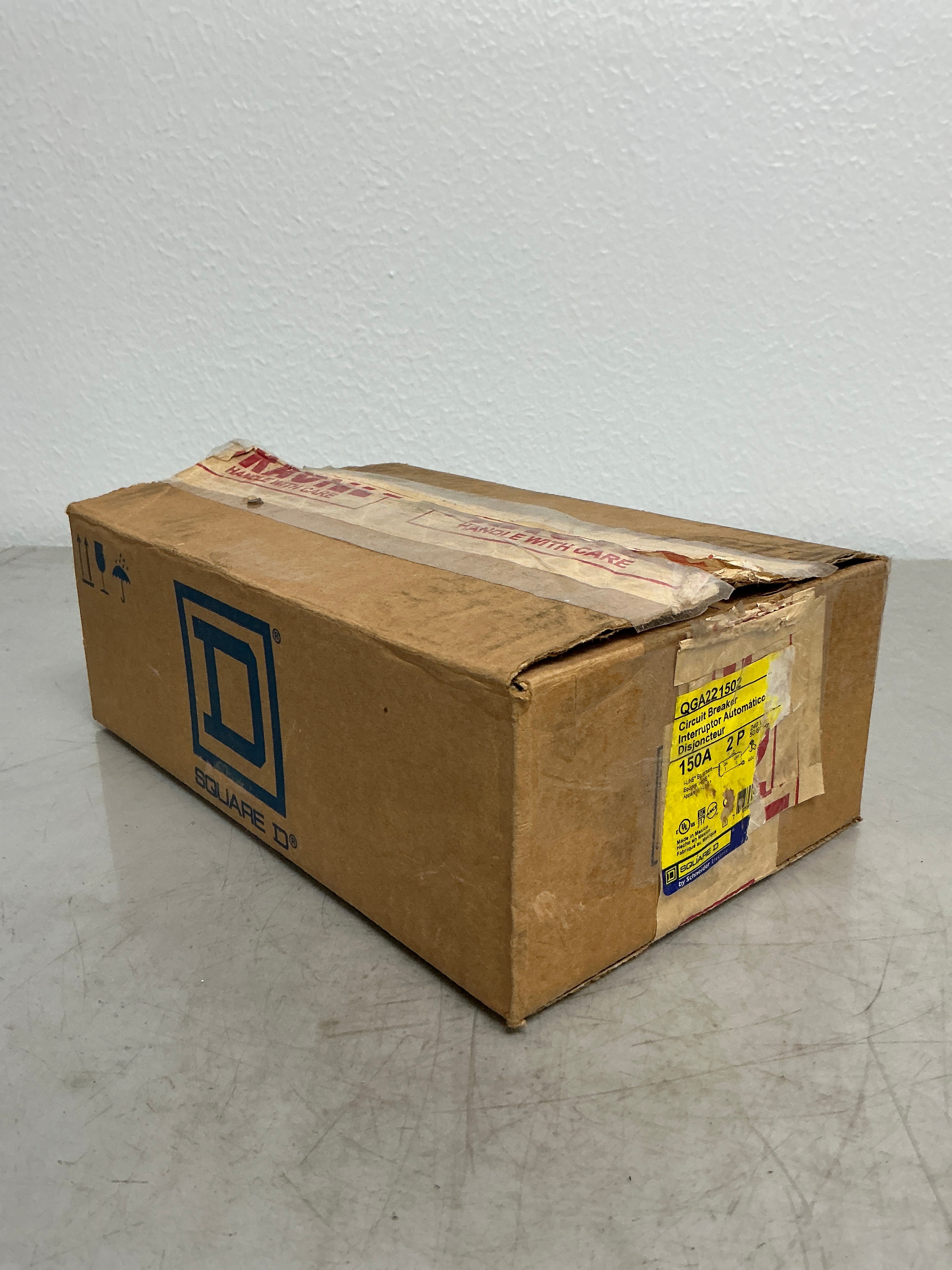 New Square D QGA221502 2 Pole, 150 Amps, 240 Volts Circuit Breaker