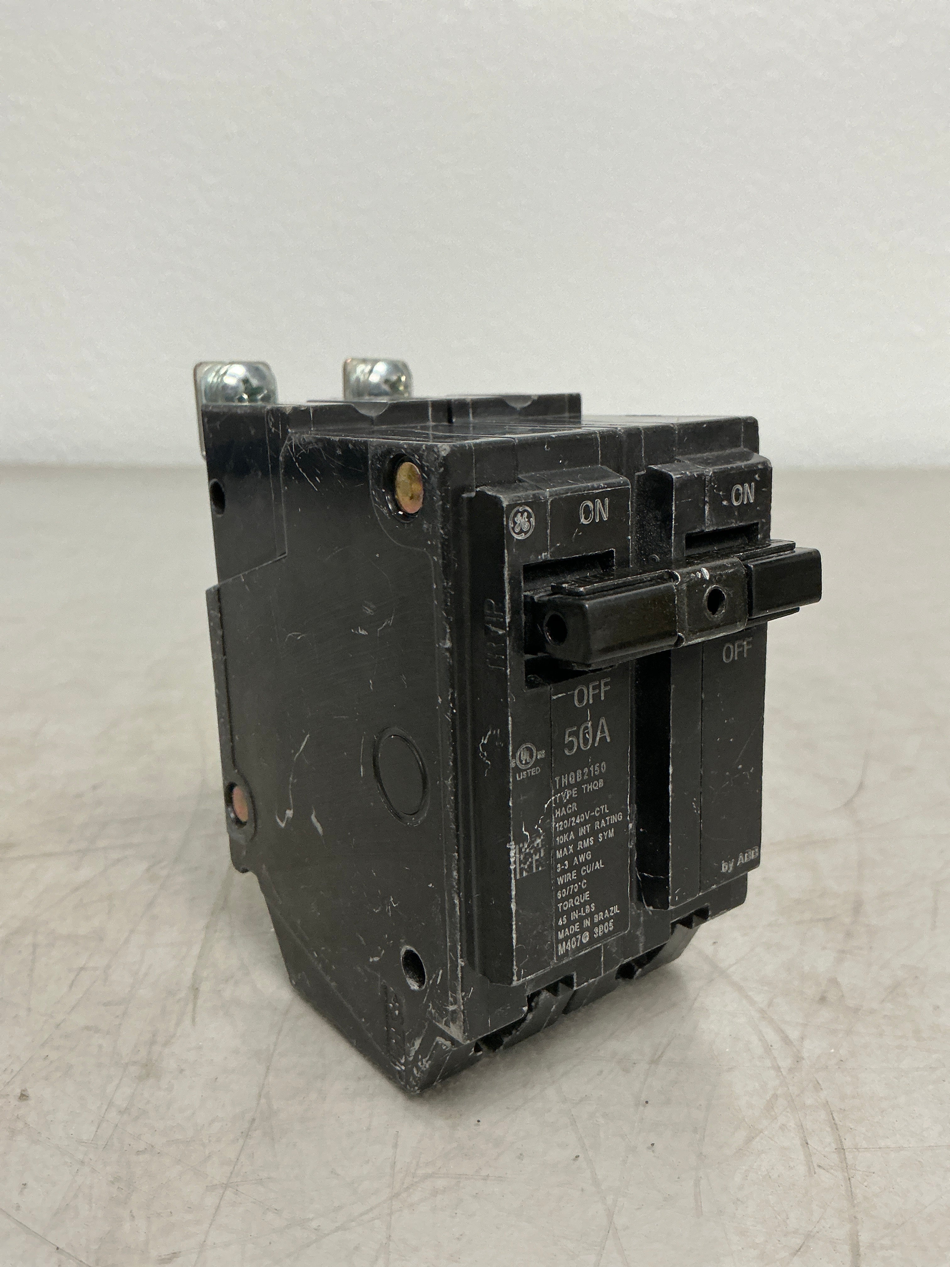 Used THQB2150 2 Pole, 50 Amps, 240 Volts
