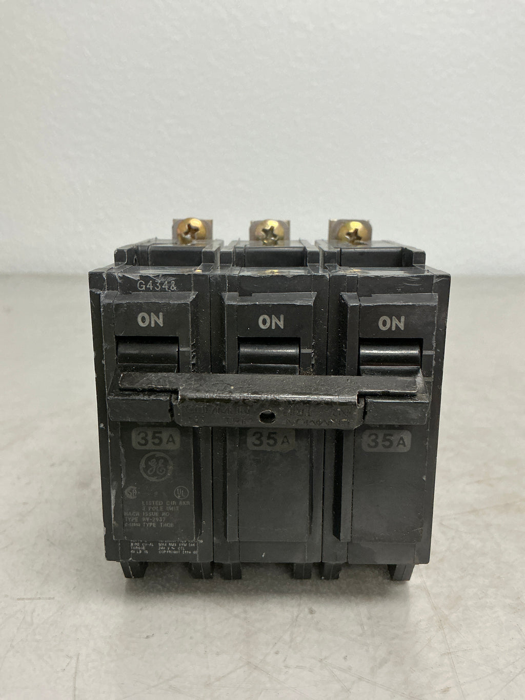 Used THQB32035 3 Pole, 35 Amps, 240 Volts