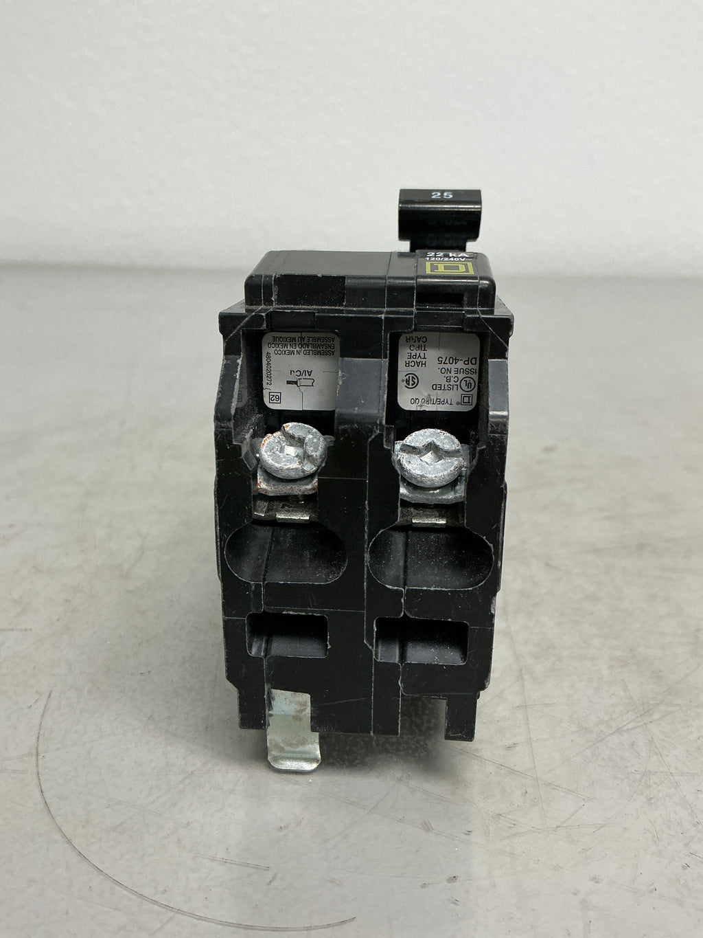 Used Square D QO225 2 Pole, 25 Amps, 240 Volts