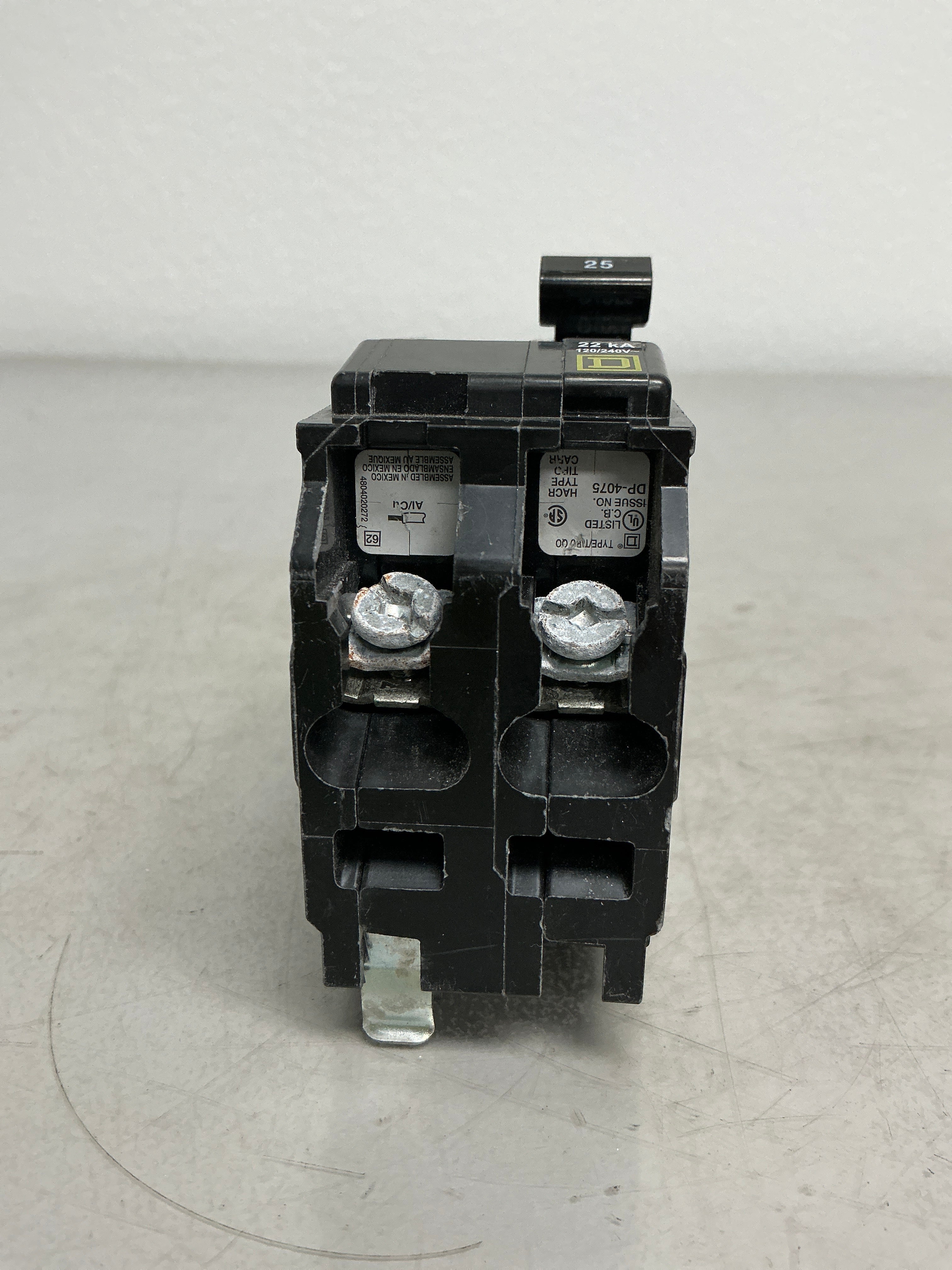 Used Square D QO225 2 Pole, 25 Amps, 240 Volts